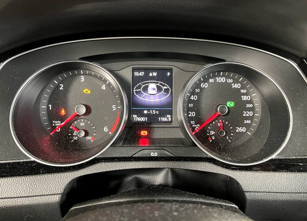 Volkswagen cockpit
